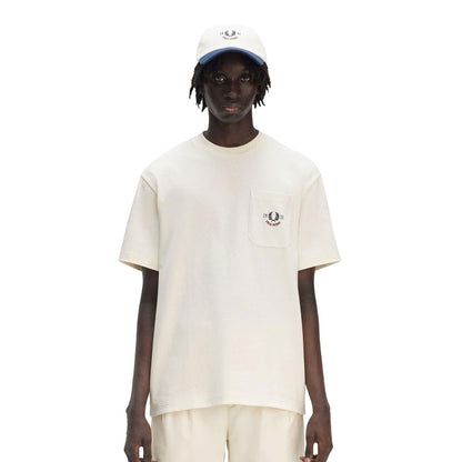 Fred Perry Relaxed 1952 T-Shirt Ecru  - M9827-560