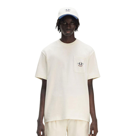 Fred Perry Relaxed 1952 T-Shirt Ecru  - M9827-560