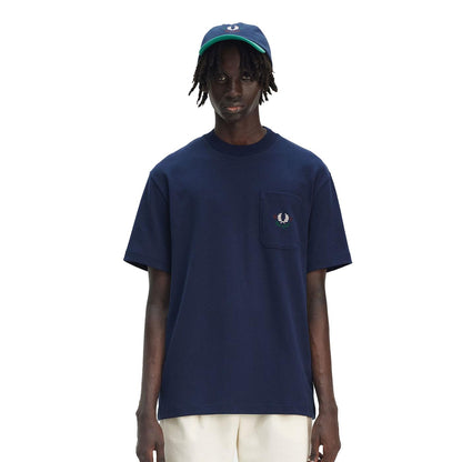 Fred Perry Relaxed 1952 T-Shirt Tennis Blue  - M9827-X86