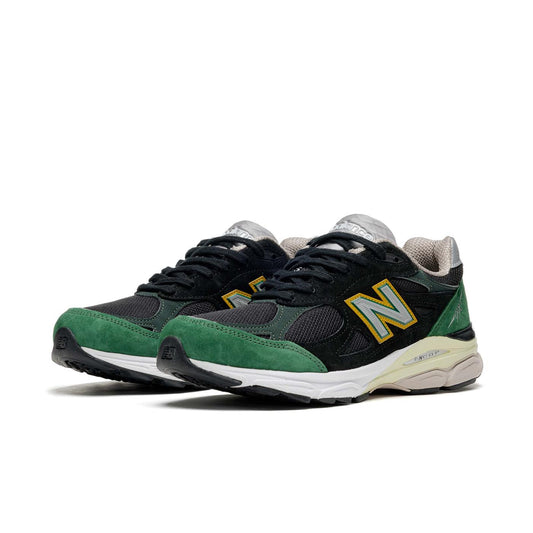 New Balance 990v3 Black/Green  - M990CP3