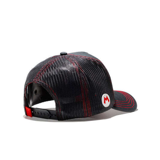 Capslab Super Mario Bros. Mario Cap Black/Red  - MAR2B