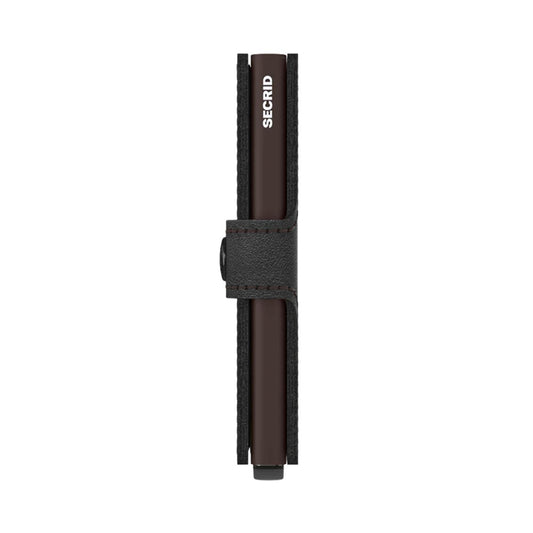 Secrid Miniwallet Original Black/Brown  - MBLACKBROWN