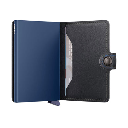 Secrid Miniwallet Original Black/Navy  - MBLACKNAVY