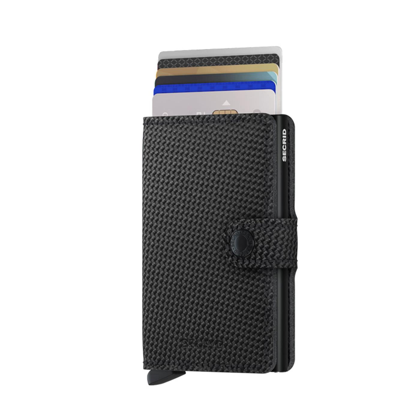 Secrid Miniwallet Carbon Black  - MCABLACK