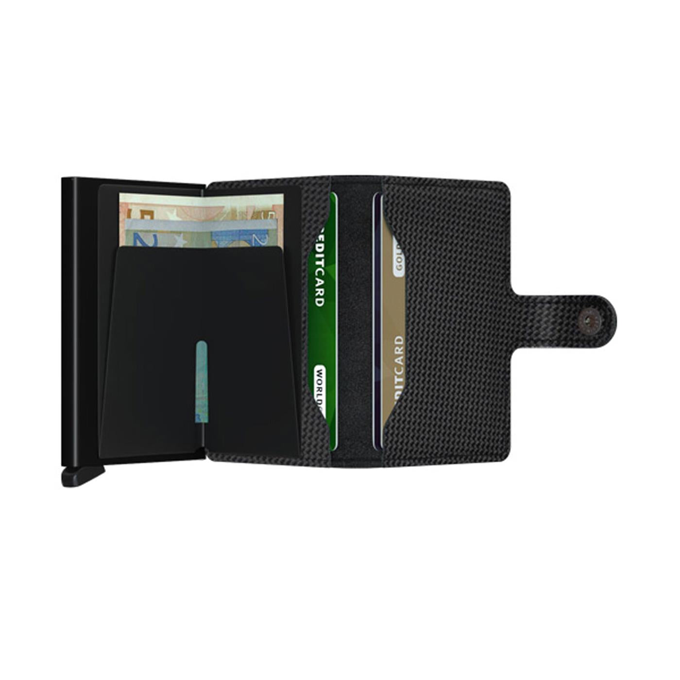 Secrid Miniwallet Carbon Black  - MCABLACK