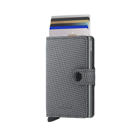Secrid Miniwallet Carbon Cool Grey  - MCACOOLGREY
