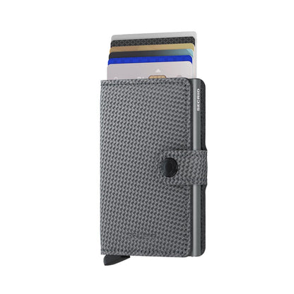 Secrid Miniwallet Carbon Cool Grey  - MCACOOLGREY