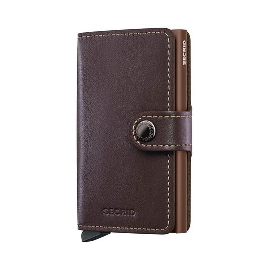 Secrid Miniwallet Original Chocolate  - MCHOCOLATE