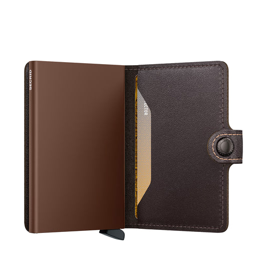 Secrid Miniwallet Original Chocolate  - MCHOCOLATE