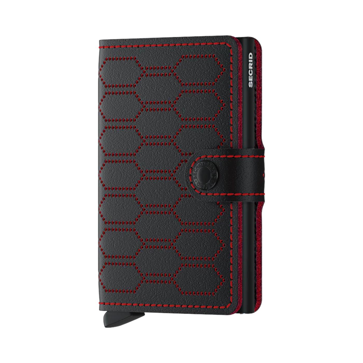 Secrid Miniwallet Fuel Black/Red  - MFUBLACKRED