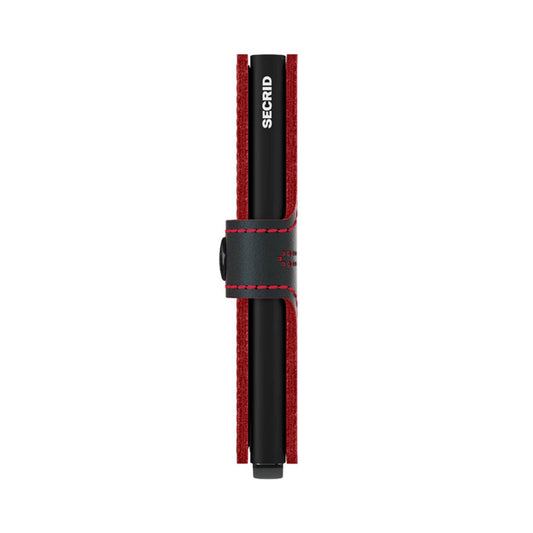 Secrid Miniwallet Fuel Black/Red  - MFUBLACKRED