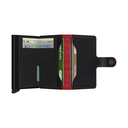Secrid Miniwallet Fuel Black/Red  - MFUBLACKRED
