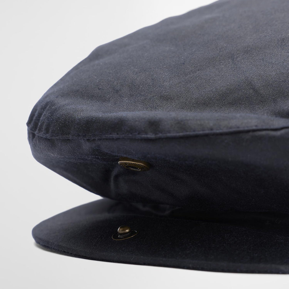 Barbour Wax Flat Cap Navy  - MHA0003NY91