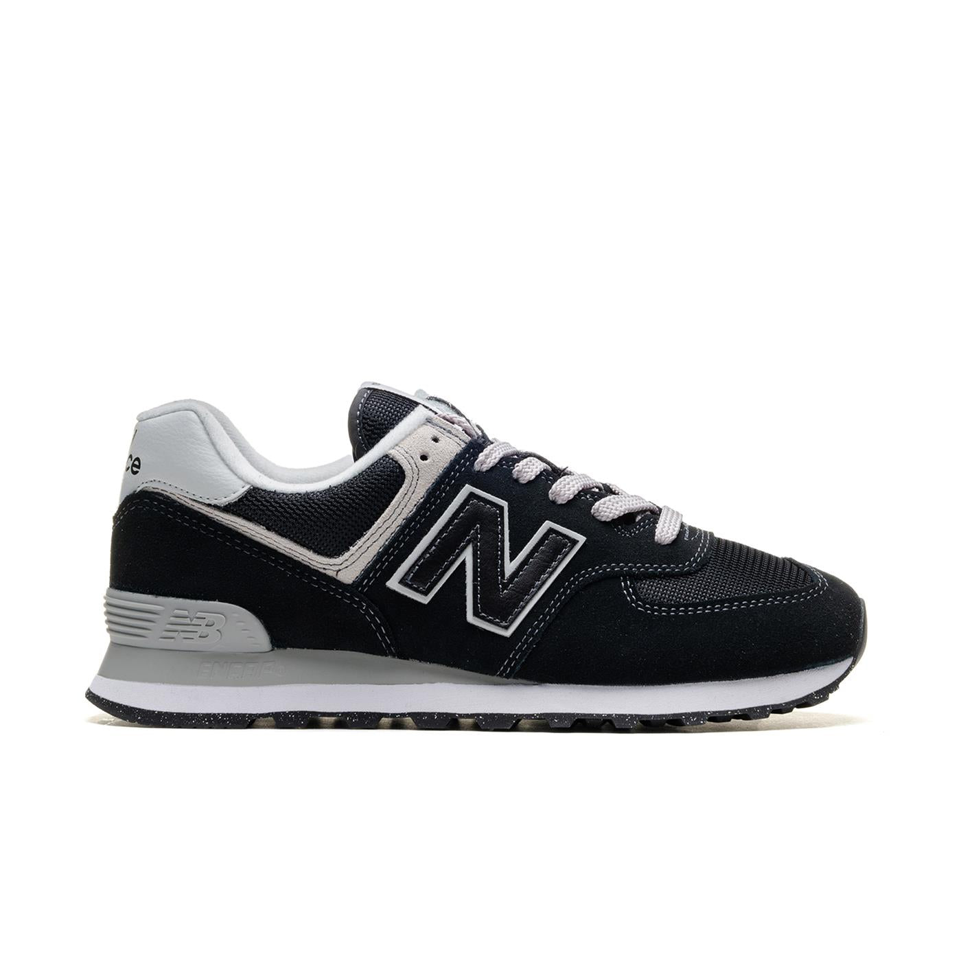 New Balance 574 Black/White  - ML574EVB