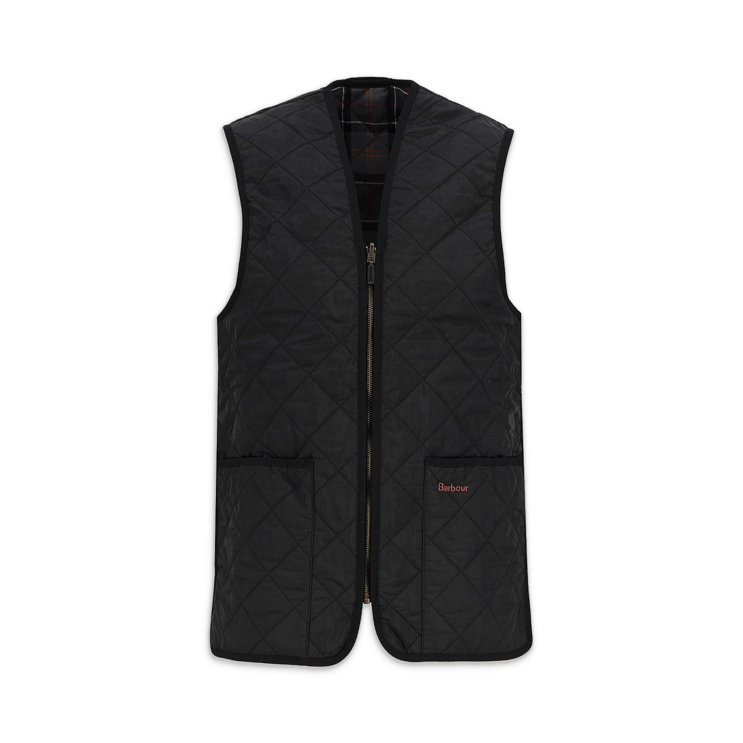 Barbour Quilted Waistcoat/Zip-In Liner Black Modern  - MLI0001BK91