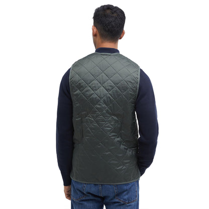 Barbour Quilted Waistcoat/Zip-In Liner Olive Classic  - MLI0001GN92