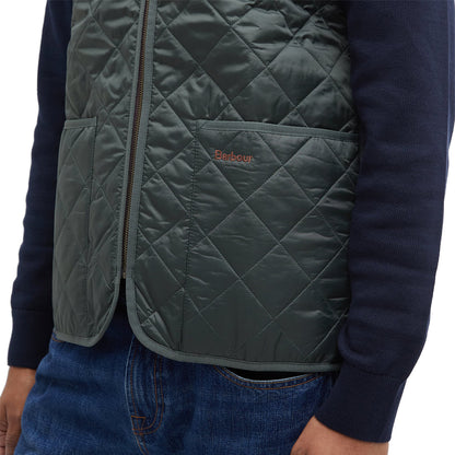 Barbour Quilted Waistcoat/Zip-In Liner Olive Classic  - MLI0001GN92
