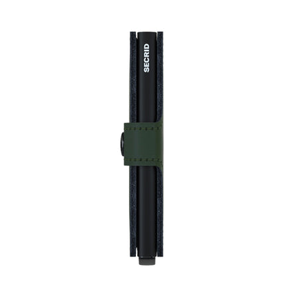 Secrid Miniwallet Matte Green/Black  - MMGREENBLACK