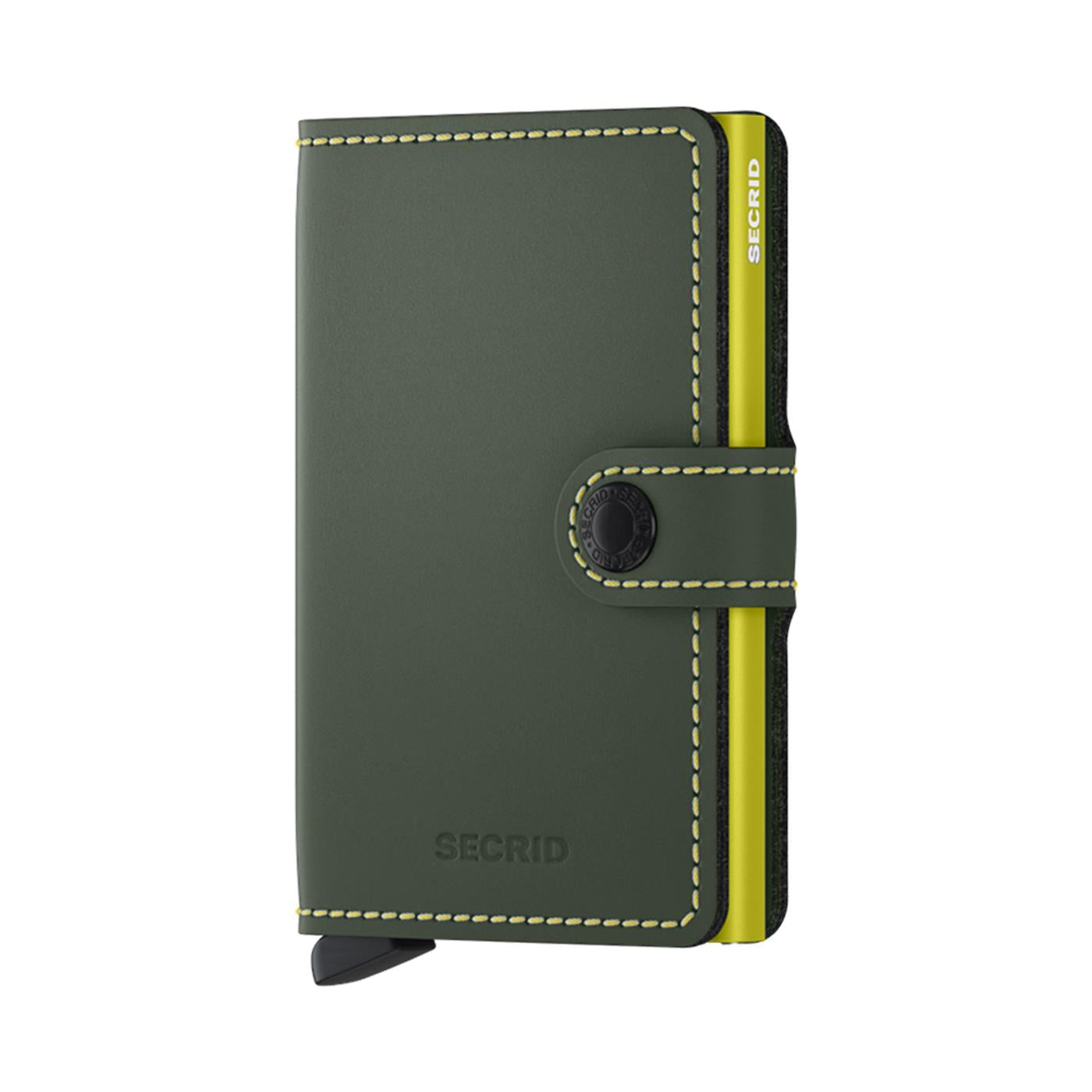 Secrid Miniwallet Matte Green & Lime  - MMGREENLIME
