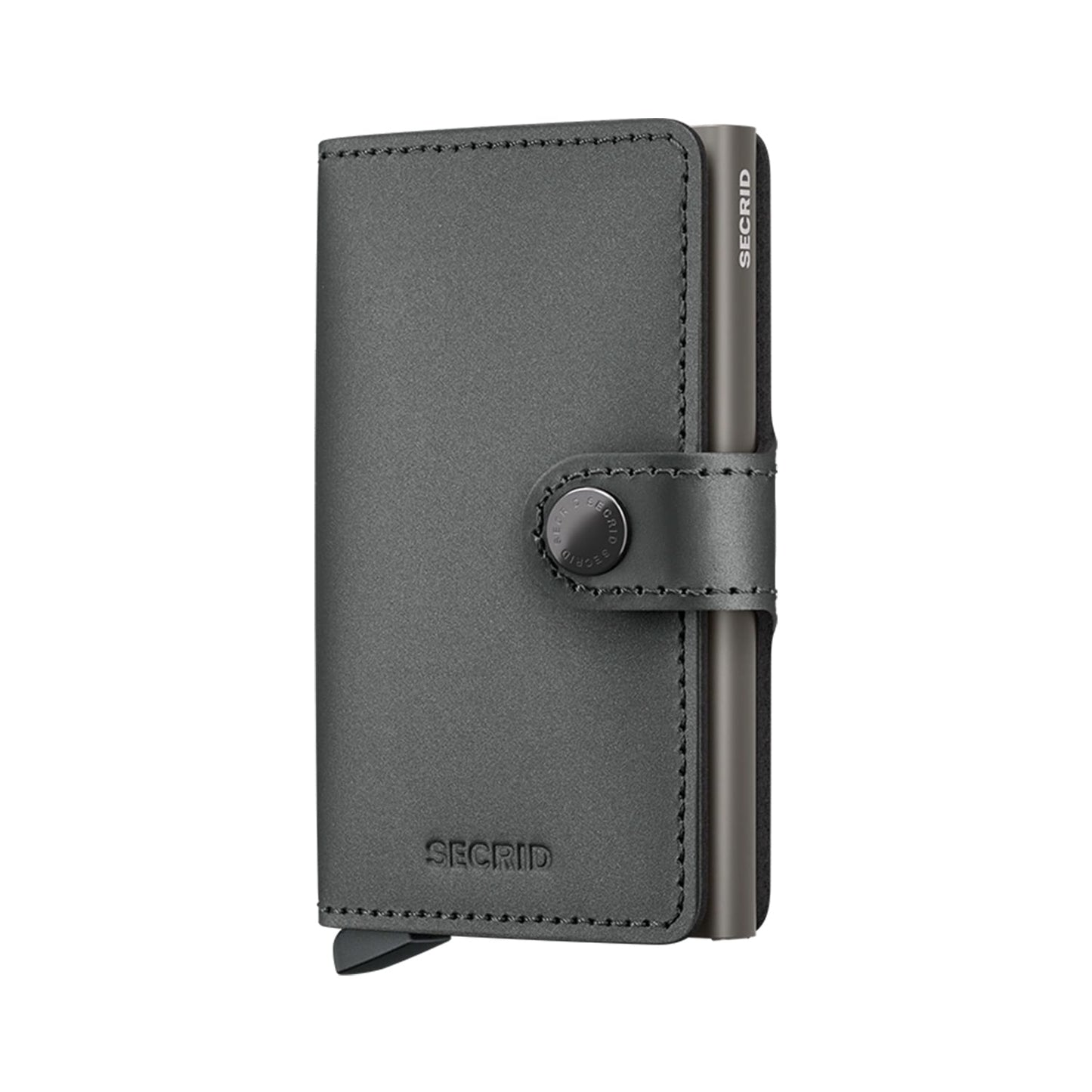 Secrid Miniwallet Matte Satin Steel  - MMSSTEEL