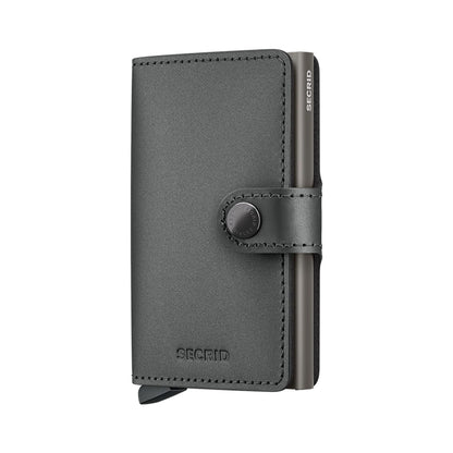 Secrid Miniwallet Matte Satin Steel  - MMSSTEEL