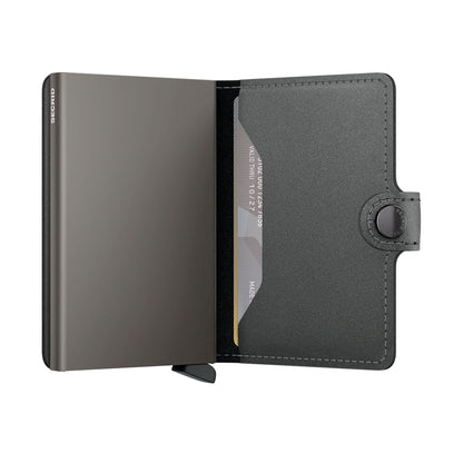 Secrid Miniwallet Matte Satin Steel  - MMSSTEEL