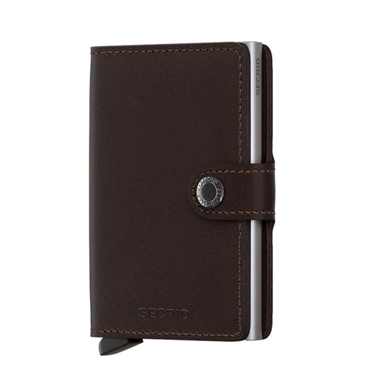 Secrid Miniwallet Original Dark Brown  - MODBROWN