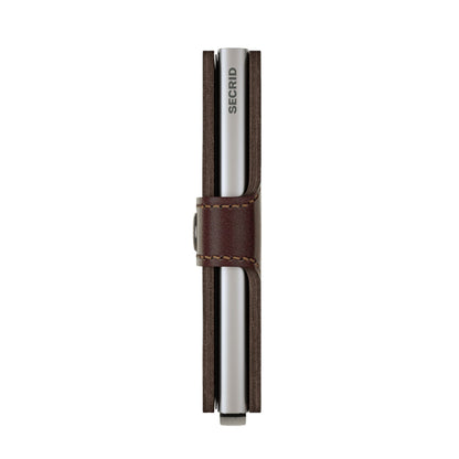 Secrid Miniwallet Original Dark Brown  - MODBROWN