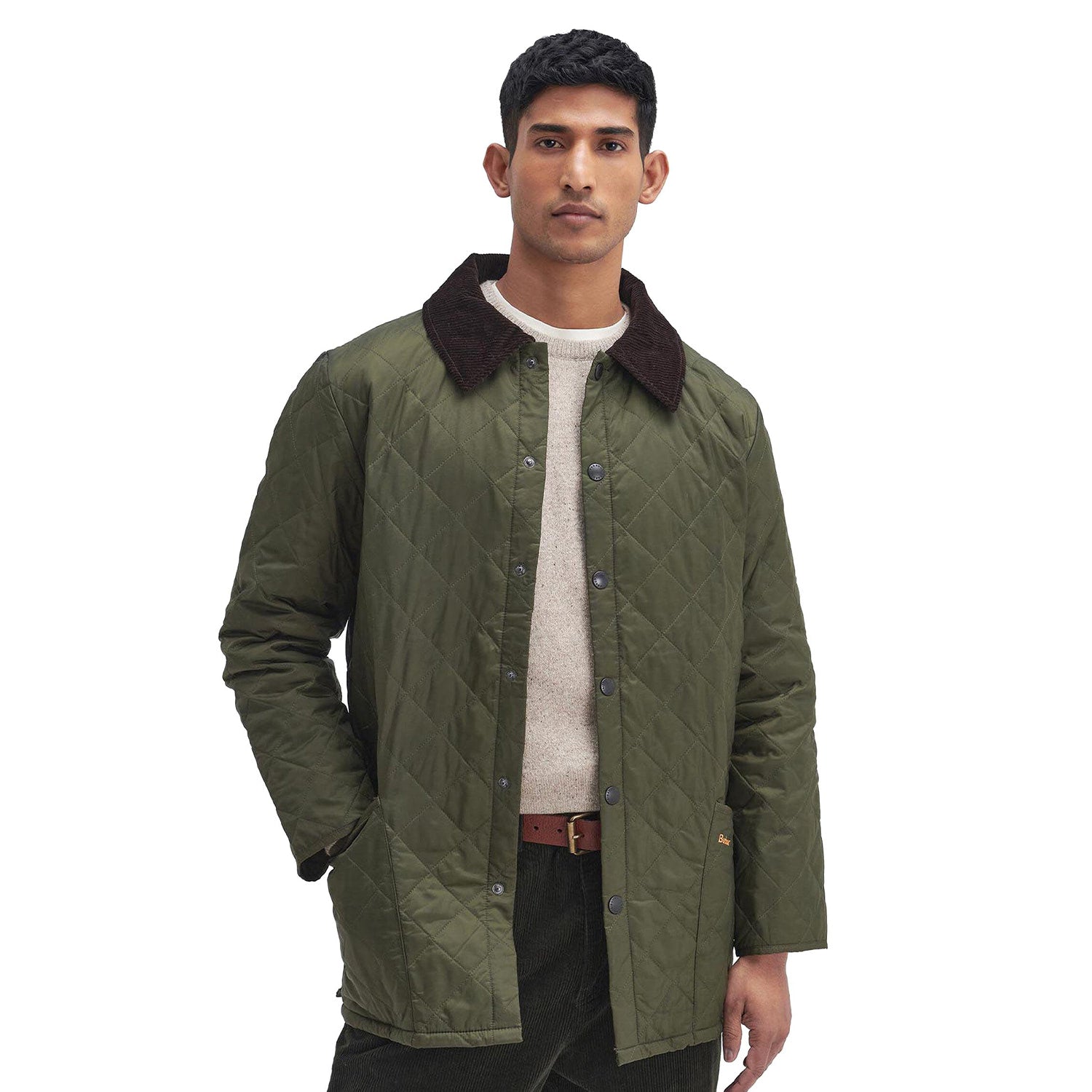 Barbour Heritage Liddesdale Quilted Jacket Olive  - MQU0240OL71