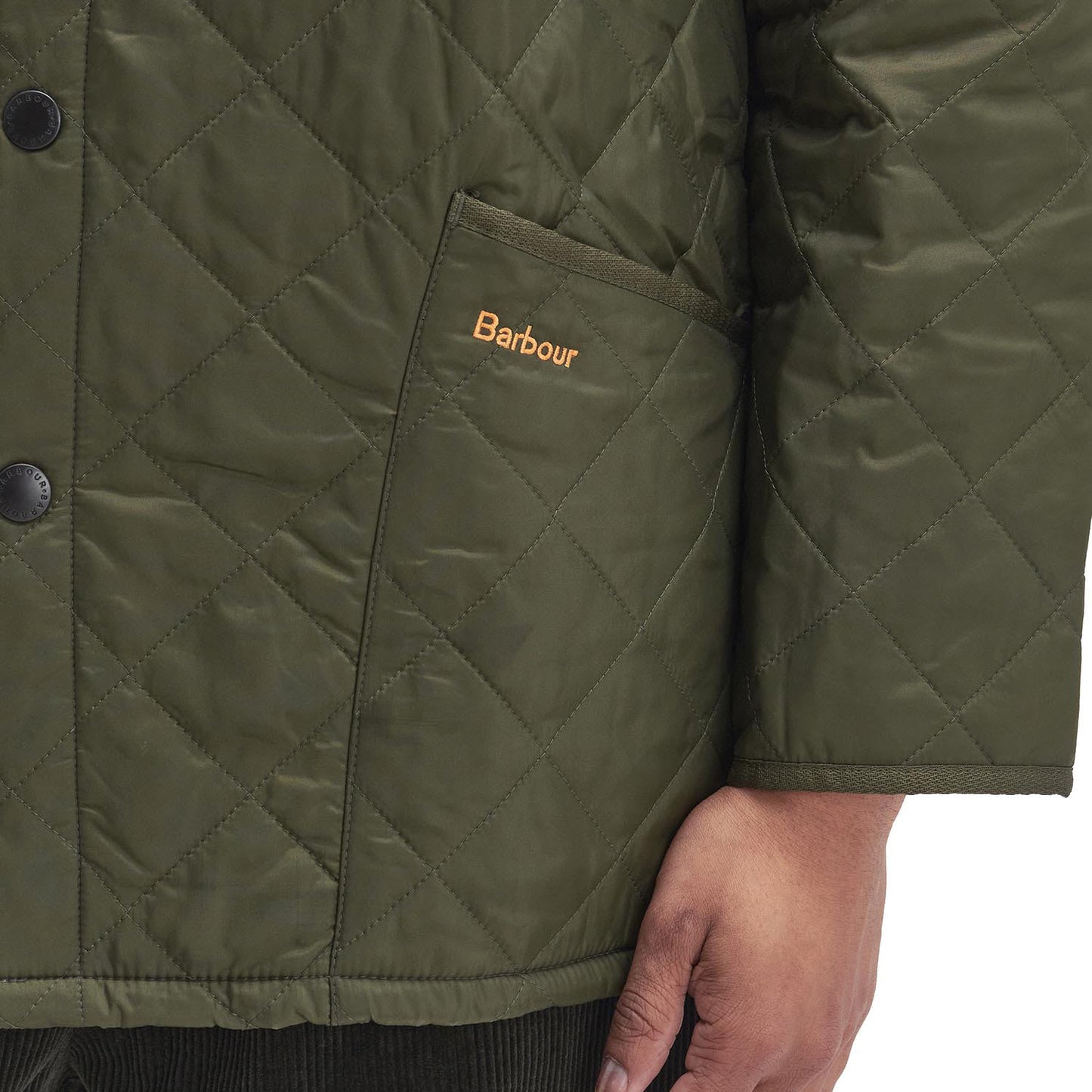 Barbour Heritage Liddesdale Quilted Jacket Olive  - MQU0240OL71