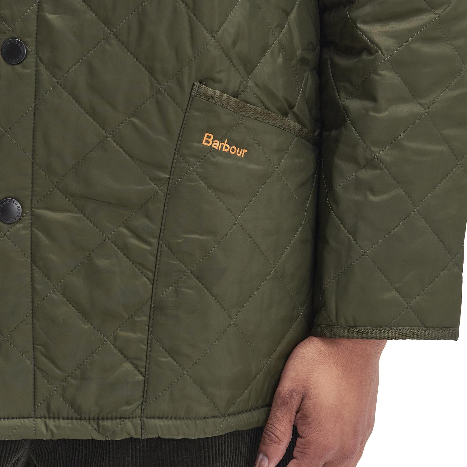 Barbour Heritage Liddesdale Quilted Jacket Olive  - MQU0240OL71