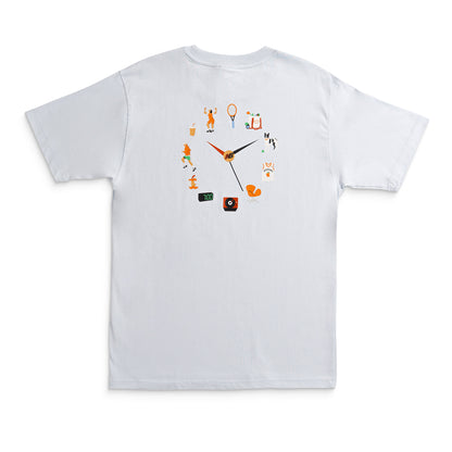 New Balance x Drake Cereal Clock Tee Ice Blue  - MT51971-IB