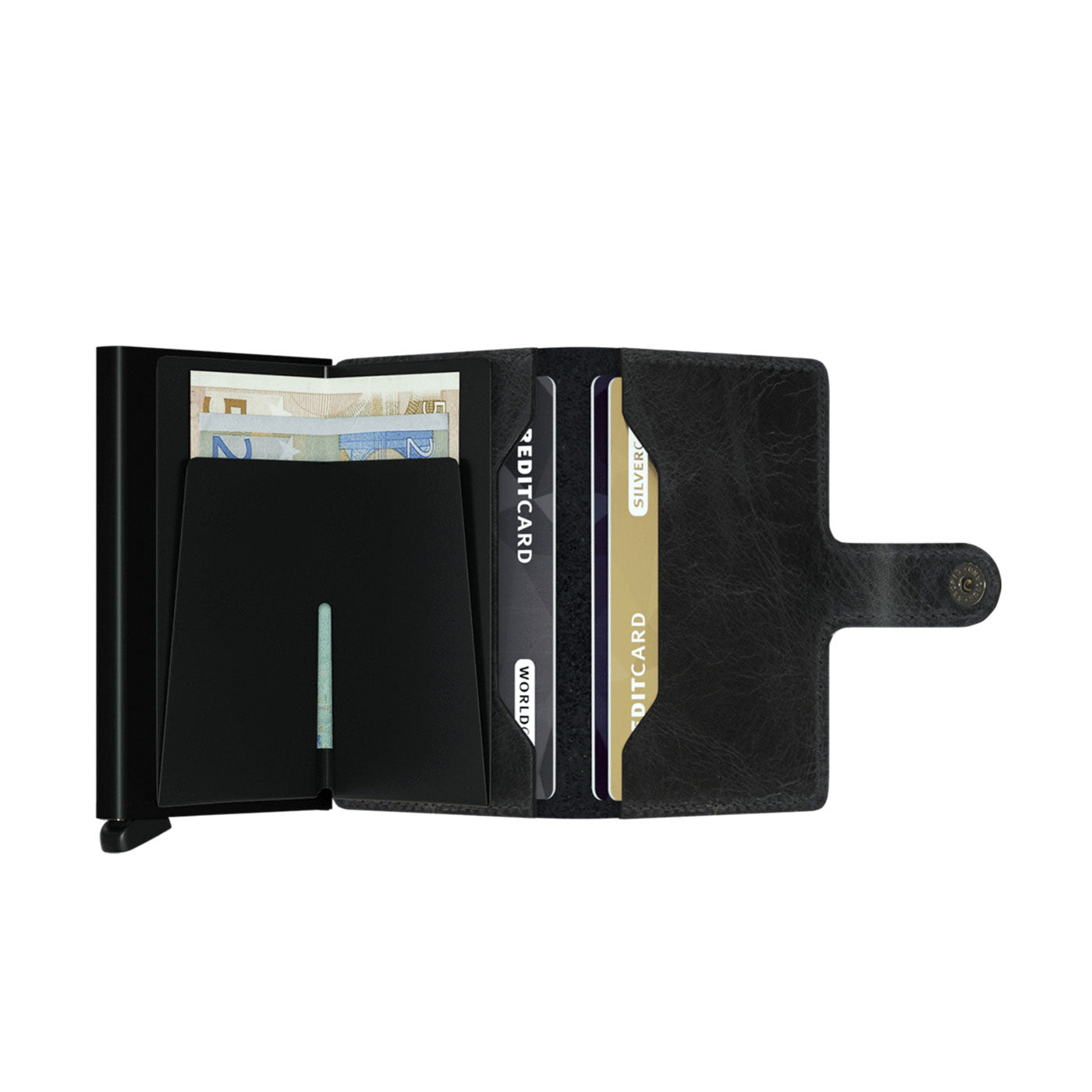 Secrid Miniwallet Vintage Black  - MVBLACK