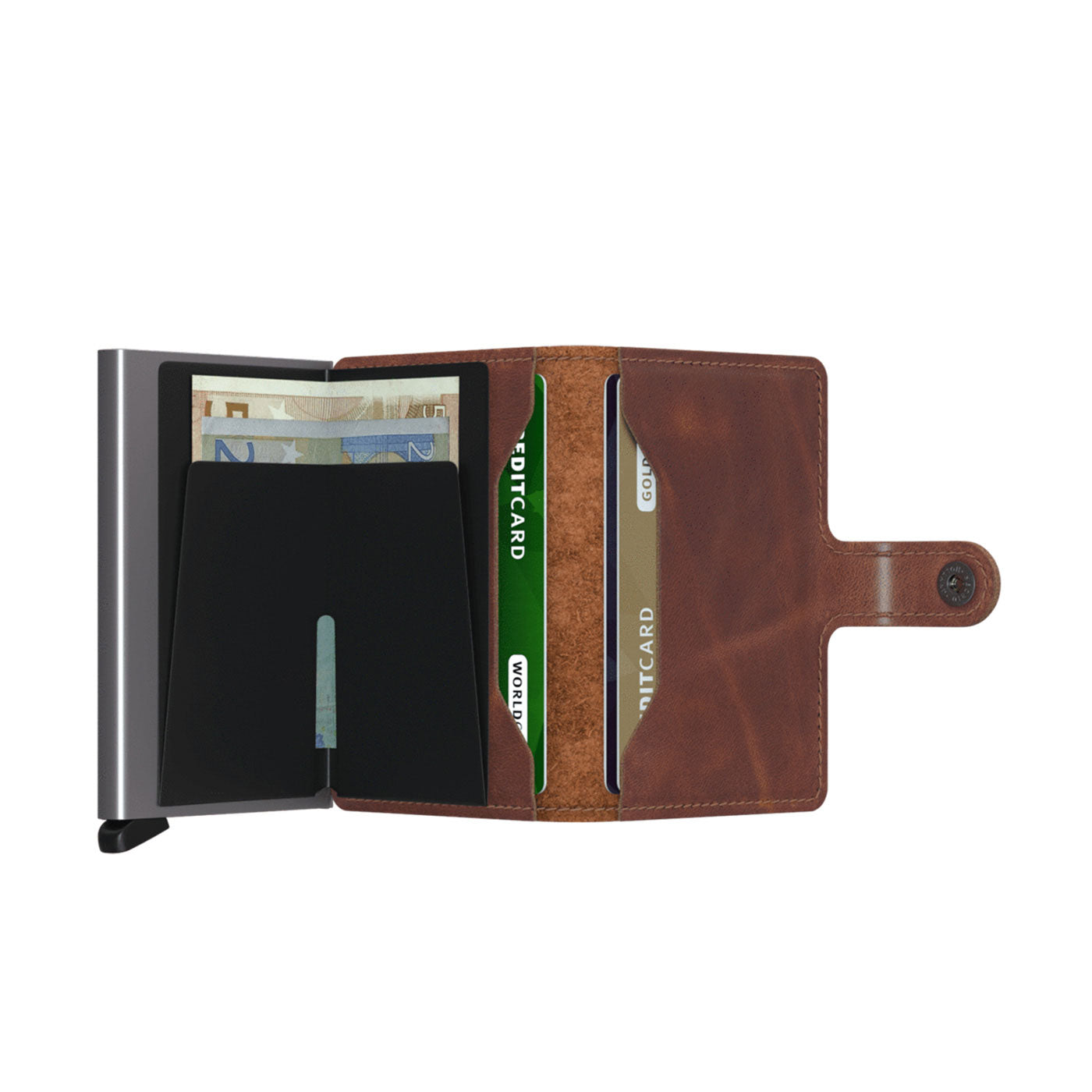 Secrid Miniwallet Vintage Brown  - MVBROWN