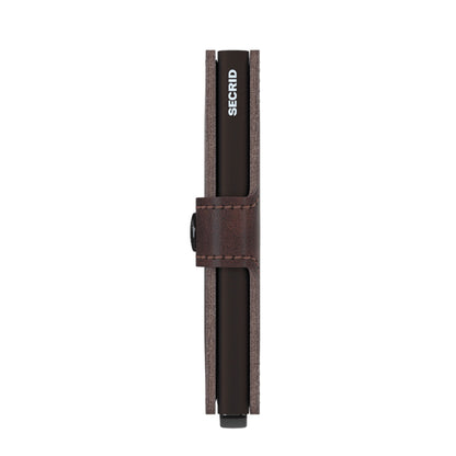 Secrid Miniwallet Vintage Chocolate  - MVCHOCOLATE