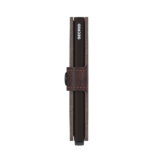 Secrid Miniwallet Vintage Chocolate  - MVCHOCOLATE
