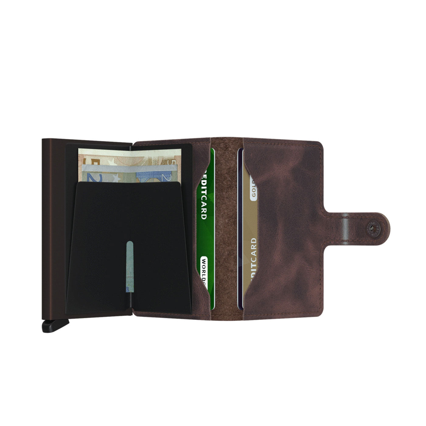 Secrid Miniwallet Vintage Chocolate  - MVCHOCOLATE