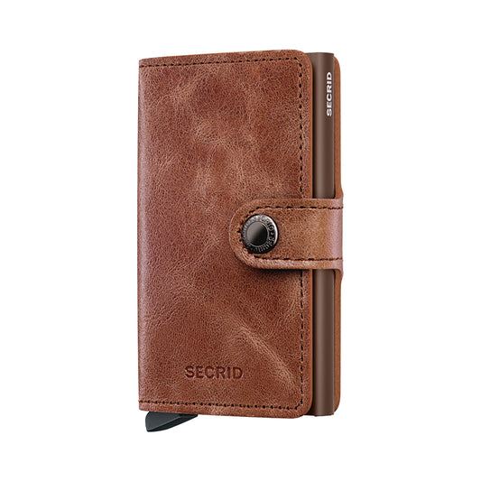 Secrid Miniwallet Vintage Cognac/Brown  - MVCOGNACBROWN