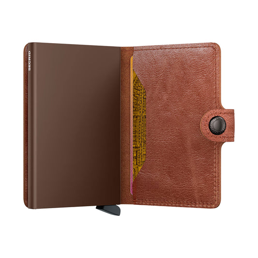 Secrid Miniwallet Vintage Cognac/Brown  - MVCOGNACBROWN