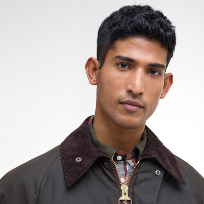 Barbour Classic Bedale Wax Jacket Olive  - MWX0010OL71