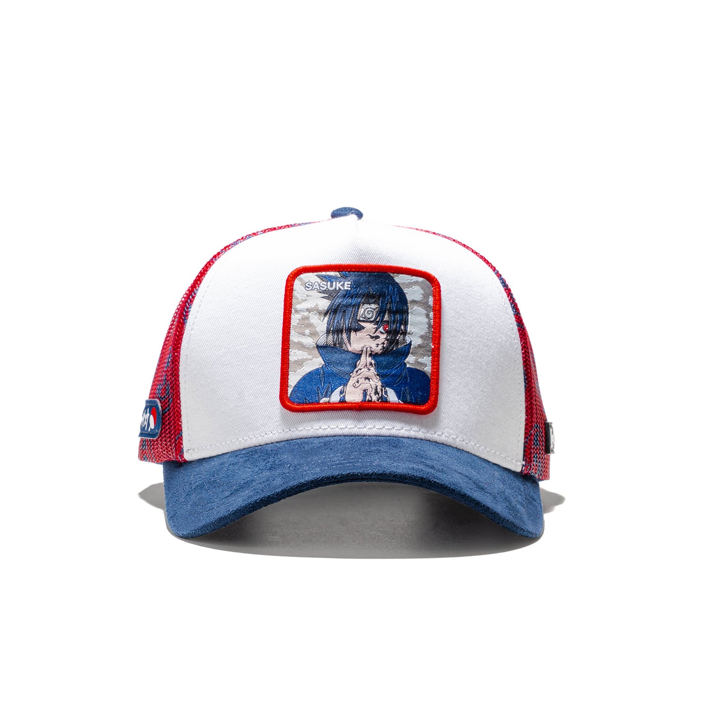 Capslab Naruto Shippuden Sasuke Cap White/Black/Red  - NC2-CT-SHA