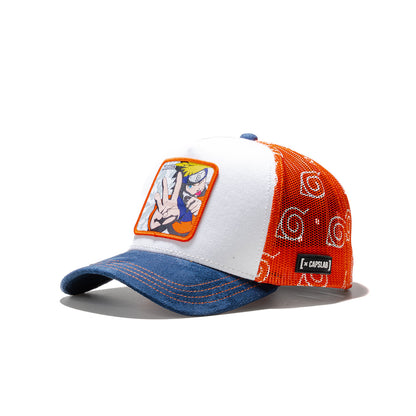 Capslab Naruto Shippuden Naruto Cap White/Black/Orange  - NC2-CT-UZU