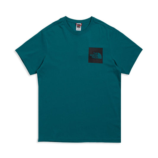 The North Face S/S Fine Tee Blue Coral  - NF00CEQ5EFS1