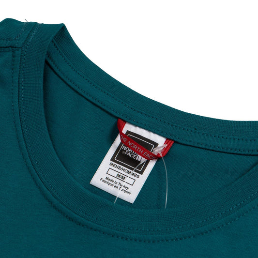 The North Face S/S Fine Tee Blue Coral  - NF00CEQ5EFS1