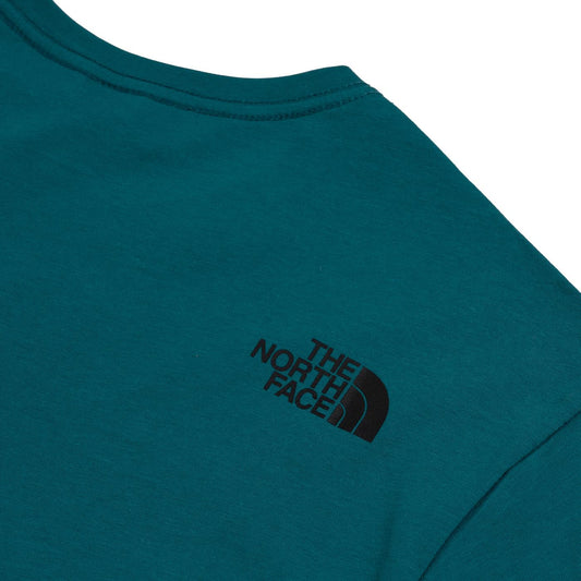 The North Face S/S Fine Tee Blue Coral  - NF00CEQ5EFS1