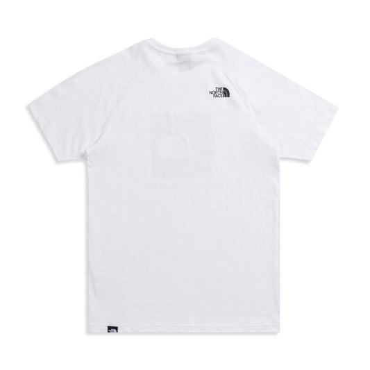 The North Face S/S Raglan Red Box Tee TNF White/TNF Black  - NF0A3BQOFN41