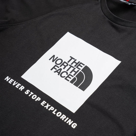 The North Face S/S Raglan Red Box Tee TNF Black/TNF White  - NF0A3BQOKY41