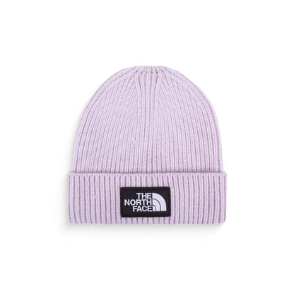 The North Face Logo Box Cuffed Beanie Lavender Fog  - NF0A3FJX6S11