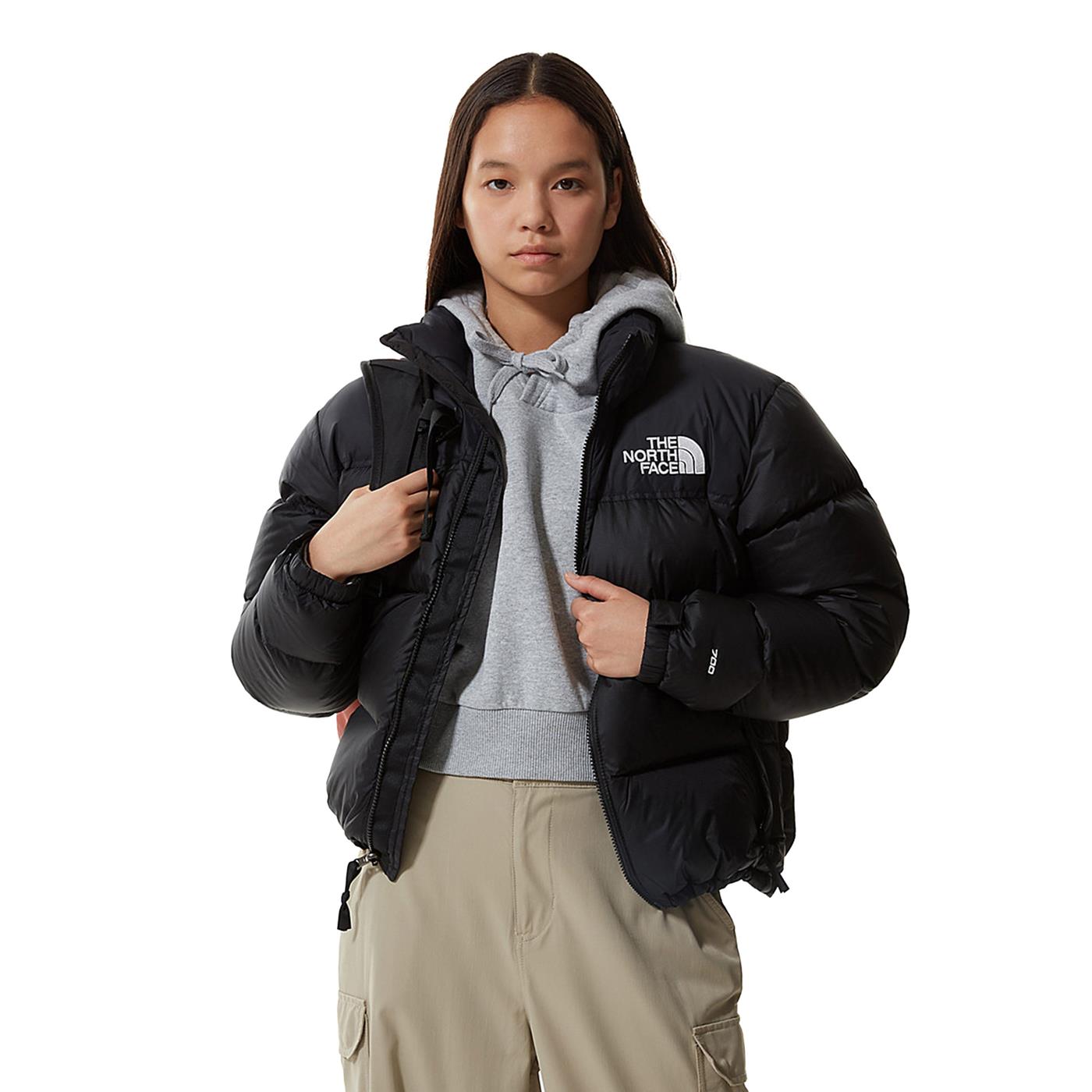 The North Face W 1996 Retro Nuptse Jacket Recycled TNF Black  - NF0A3XEOLE41