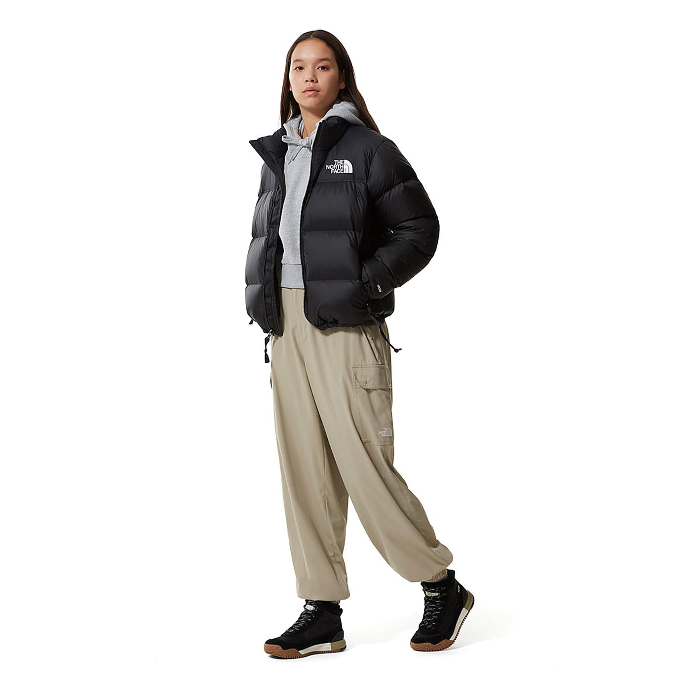 The North Face W 1996 Retro Nuptse Jacket Recycled TNF Black  - NF0A3XEOLE41